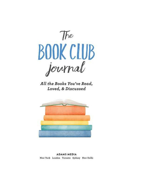 Book Club Journal by Adams Media - Simon & Schuster