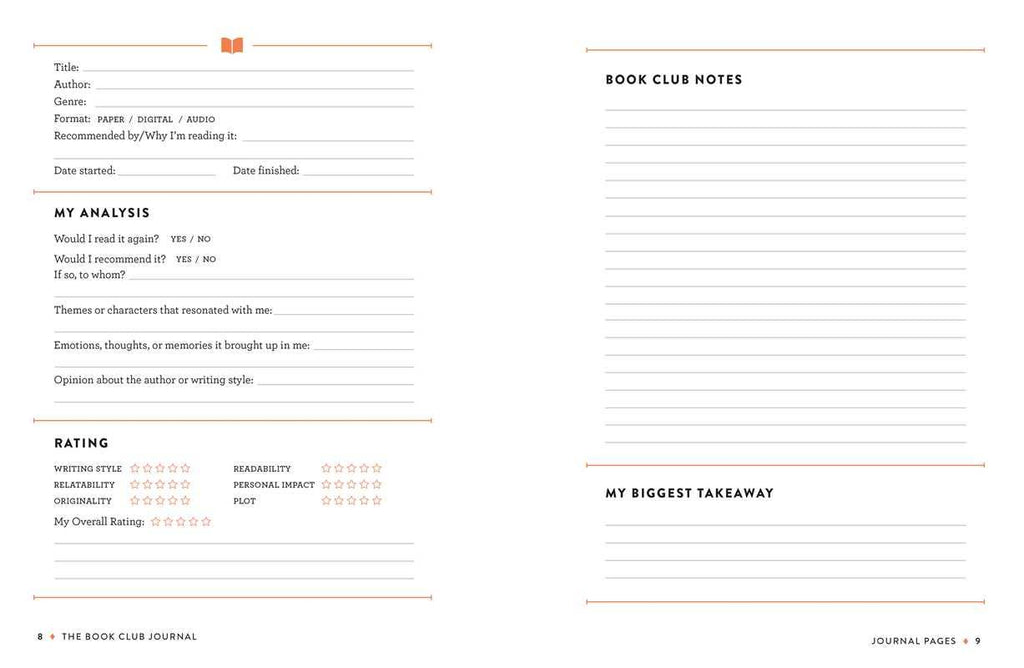 Book Club Journal by Adams Media - Simon & Schuster