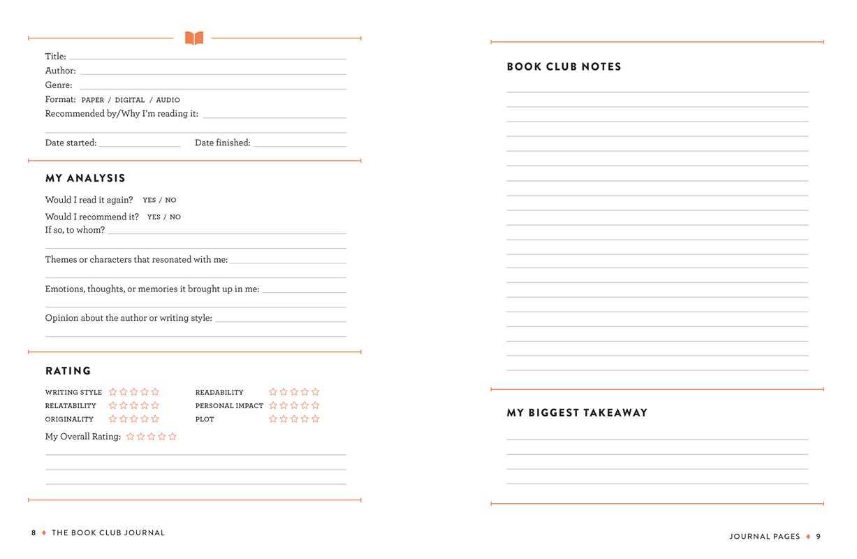 Book Club Journal by Adams Media - Simon & Schuster